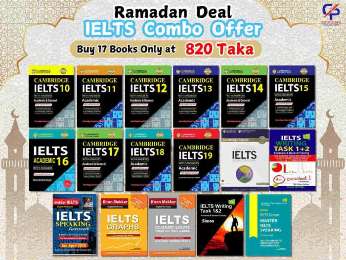 Exclusive Rashed Sir IELTS Combo Package 17 books (Rashed sir) - Confident Publications