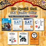 Eid Special Deal for SAT Books. digital SAT math, SAT math, etc.